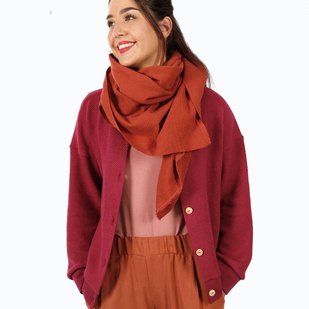 Papierschnittmuster Jacke im Blousonstil Frau Ayla XS-XXL